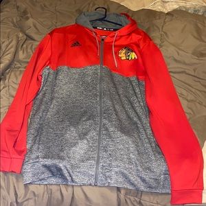Adidas Blackhawks zip up. BRAND NEW